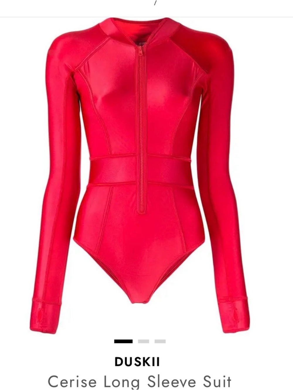 NWT DUSKII Dark Blue XL LONG SLEEVE PADDLE ONE PIECE SWIMSUIT BATHING SUIT